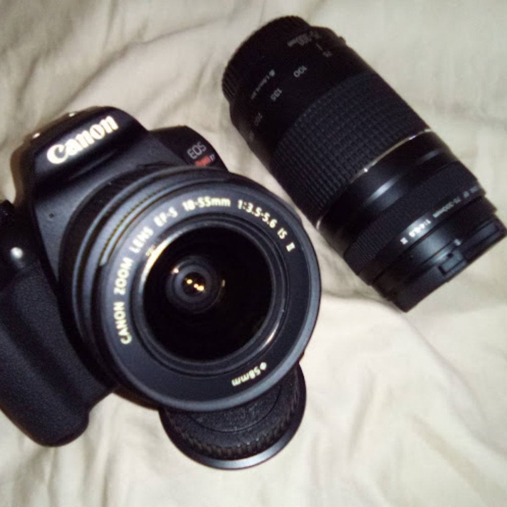 Canon EOS Rebel T7 DSLR Camera for Aspiring YouTubers